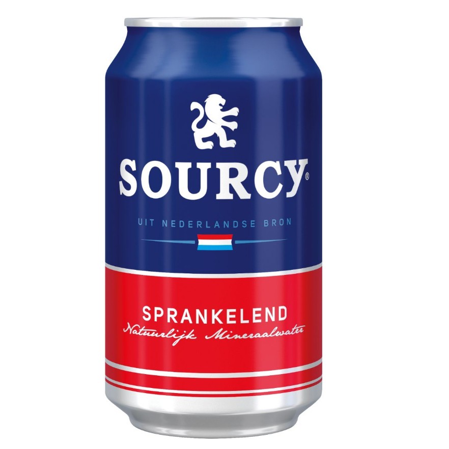 Sourcy Rood Koolzuurhoudend Blik 24x33cl